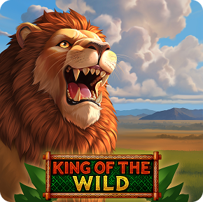 King of the Wild: savanna slot cover art